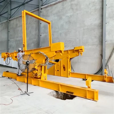 شیب کن کانتینر هیدرولیک 20 فوت برای تخلیه